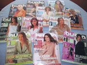Zestaw 11 x Burda Modemagazin 2003 z kompletem wykrojów