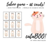 cataBOO! - taboo - gra angielski świat przyrody
