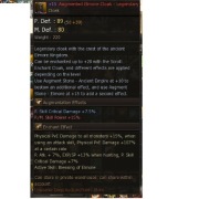 Naia, lineage 2, elmore cloak legendary +15 top aq