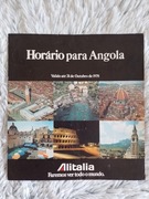 Alitalia rozkład lotów 1978