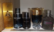 Perfumy zestaw "wieczorowy" 10ml x 5 pacco Rabanne,dior,valentino