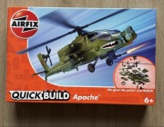 AirFix AH64 Apache model helicopter Boeing lotnictwo kolekcja lego