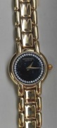 Raymond Weil 18 K gold electroplated ciemna tarcza