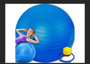 Piłka do ćwiczeń, rehabilitacyjna, gimnastyczna 75 cm, + pompka