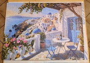 Puzzle ułożone 1000el 50x70cm taras widokowy RADOM