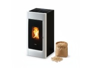 Piec piecyk na pellet powietrzny Cadel Sweet 7kw ECODESIGN Klasa A+