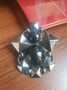 broszka SOLAR czarna 