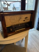 Zabytkowe radio Eckermann lampowe