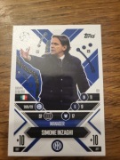 MATCH ATTAX EXTRA 2024/25 2025 MANAGER 122 SIMONE INZAGHI INTER MEDIOLAN