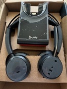 Słuchawki POLY Voyager Focus 2 UC + Stacja ładująca