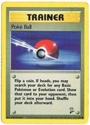 Trainer Poke Ball #121 Pokemon Base Set 2