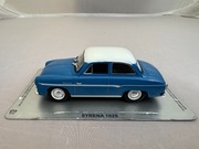 Syrena 102 S LEGENDY FSO kultowe auta 1:43