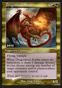 Karta MTG Dragonlord Atarka, foil