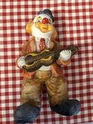 Figurka ceramiczna Klown z gitara