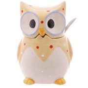 CUKIERNICA ceramiczna SOWA  | NOWA Z ANGLII |