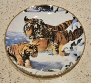 ROYAL DOULTON Talerz ozdobny porcelanowy seria zwierzęta TYGRYSY 