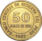 Peru - 50 Soles De Oro 1982