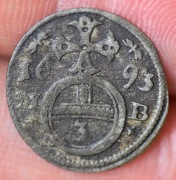 Śląsk Leopold I greszel 1693 MB Brzeg