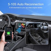 Bezprzewodowy adapter CarPlay 5 GHz do iPhone iOS 10+