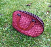 Torebka mała do ręki pleciona rękodzieło z Filipin