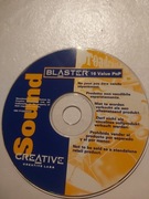 Retro CD oprogramowanie do karty dzwiękowych Sound Blaster16 Value PnP 1999