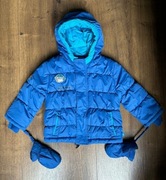Kurtka zimowa z rękawicami Coccodrillo r.80