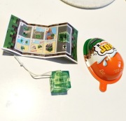 Emerald Block Minecraft Kinder Joy slime block