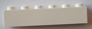 LEGO 3009 Biały klocek 1 x 6 4162,6561 5szt