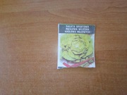 Nasiona sałaty sałata gruntowa masłowa wczesna puste opakowanie PRL