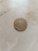 Moneta 5 szczęśliwych dukatów Fundacja TVN 2014 Anna Maruszeczko