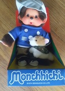 Monchichi z pieskiem maskotka 