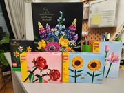 5X LEGO KWIATY (10313, 40646, 40460, 40524, 40647)