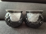 Dwie doniczki osłonki do kwiatków