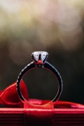 -55%! Pierścionek 1.31 karata diamenty brylanty 18K złoto luksus