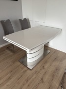 Stół rozkładany 88x140-200 cm biały