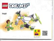 Lego Dreamzzz 71487 Z-Blob's Robot and Vehicle Adventures Instrukcja