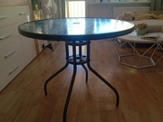 Stolik ogrodowy okrągły