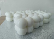 Mini bubble - świece sojowe, podziękowania, wesele, komunia, chrzest i inne