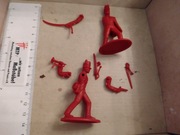 Sierżant i trębacz. Wojny napoleońskie. Żołnierzyk. Waterloo.1/32. Ex-Force