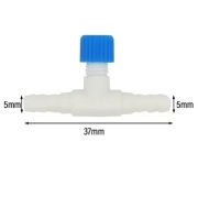 Zaworek zawór precyzyjny do wężyka 4/6mm