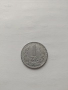 Moneta 1 zł 1976 rok PRL bzm
