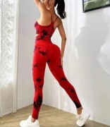 Zestaw, dres treningowy, top + legginsy.  M.