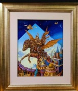 TOMASZ SĘTOWSKI "Ave" olej, płótno, 50x40cm