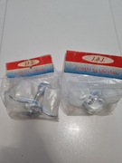 Uchwyt na szklanki szczoteczki Chrom Nierdzewka