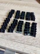 LEGO panel 1x2x1 czarny 50 sztuk nowe.