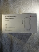 Uchwyt do samochodu na telefon z ładowarko indukcyjność