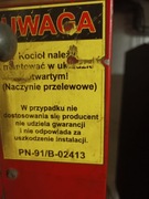 Kocioł grzewczy z podajnikiem i sterownikiem