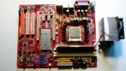 Płyta MSI K9NSLI MS7250 procesor Athlon 64 X2 5000+ SPRAWNA