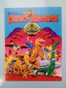 DINO RIDERS action figures - książeczka MINI-KOMIKS i KATALOG [lata 1990-e]