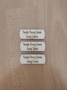 Deseczka Pamiątka Pierwszej Komunii Świętej imię 